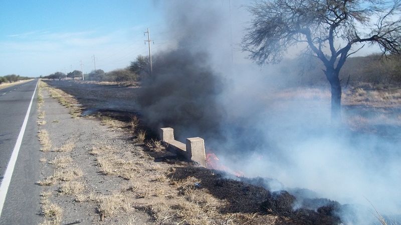 Peligro extremo de incendios forestales en Catamarca