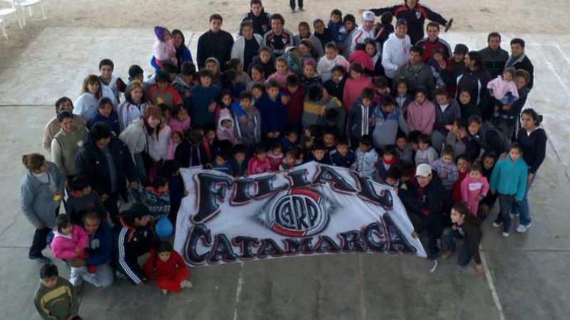 Filial River Catamarca festejó el Día del Niño