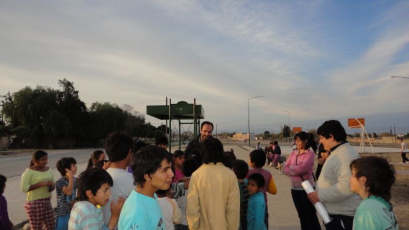 Nueva reunión con mujeres y jóvenes del Bº San Antonio Sur