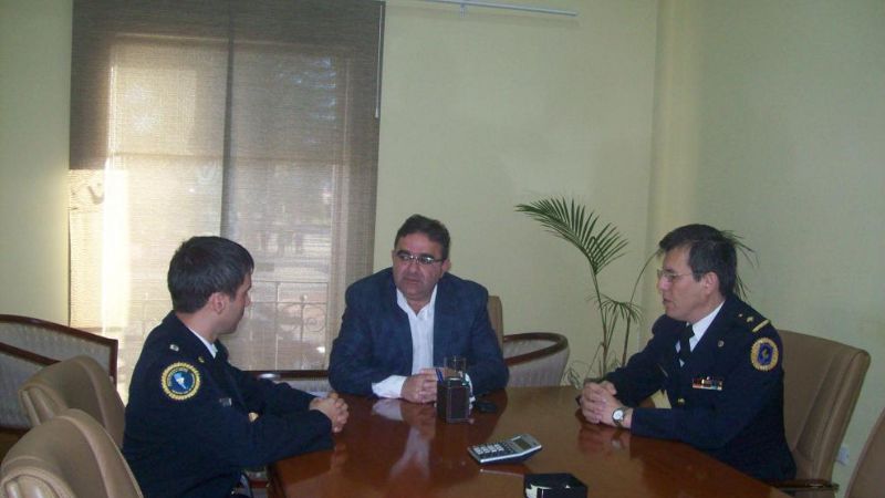 Jalil recibió al jefe de la Policía Federal