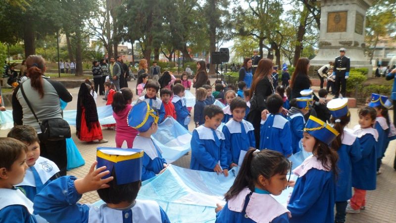 Jardín de Infantes homenajeó a San Martín