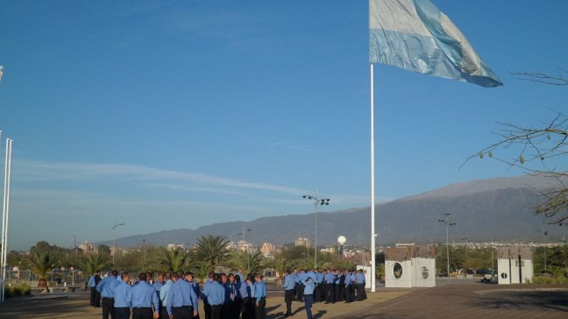 Ya está todo listo para los festejos de la Policía