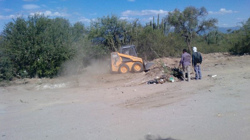 Intensas tareas de limpieza y erradicación de basurales 