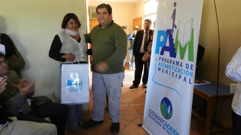 La comuna lanzó el Programa de Alfabetización Municipal (P.A.M)  