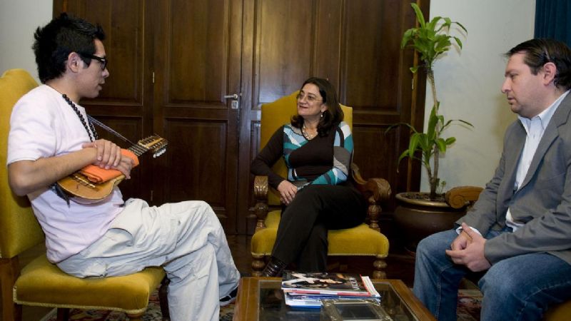 La Gobernadora recibió representantes de instituciones y personalidades