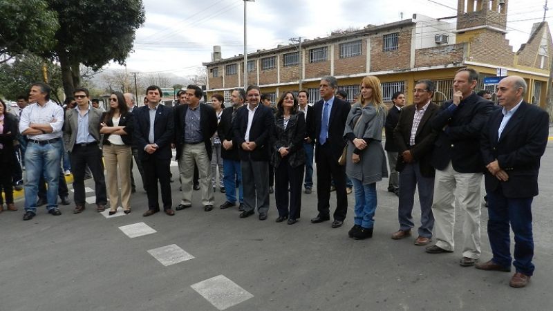 Se inauguró la sistematización del barrio Virgen del Valle 