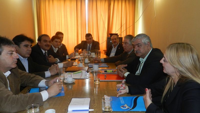 Diputados se reunieron con Carlos Rosales