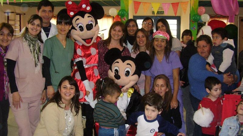 Festejo del Día del Niño en el Centro de Discapacidad