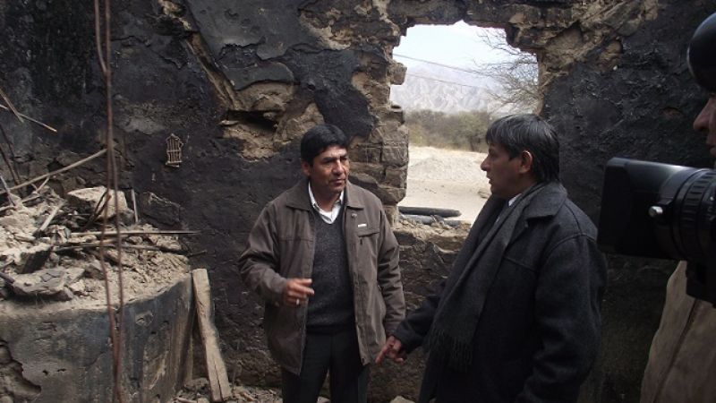 Tras el incendio de su casa, Sandra recibe colaboración y apoyo