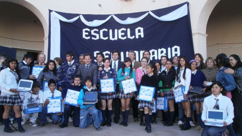 Conectar Igualdad: Netbooks para alumnos de Fiambalá
