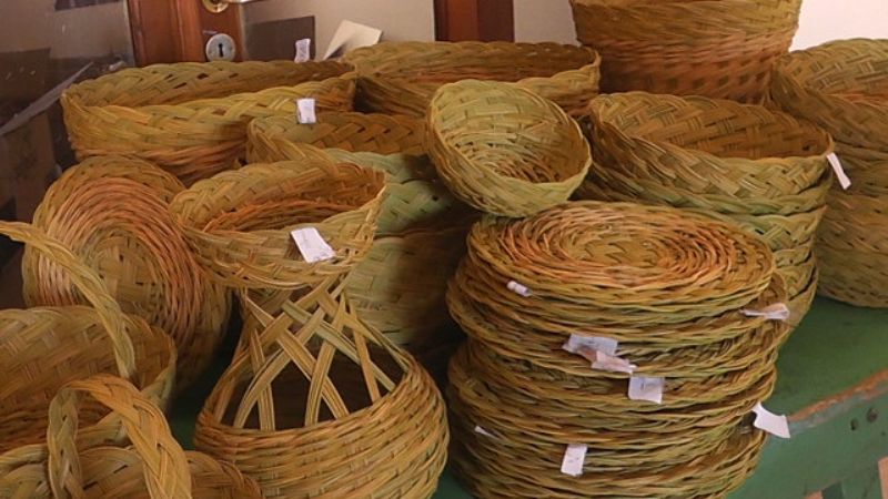 Talleres de cestería en symbol en San José