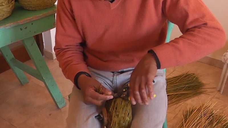 Talleres de cestería en symbol en San José