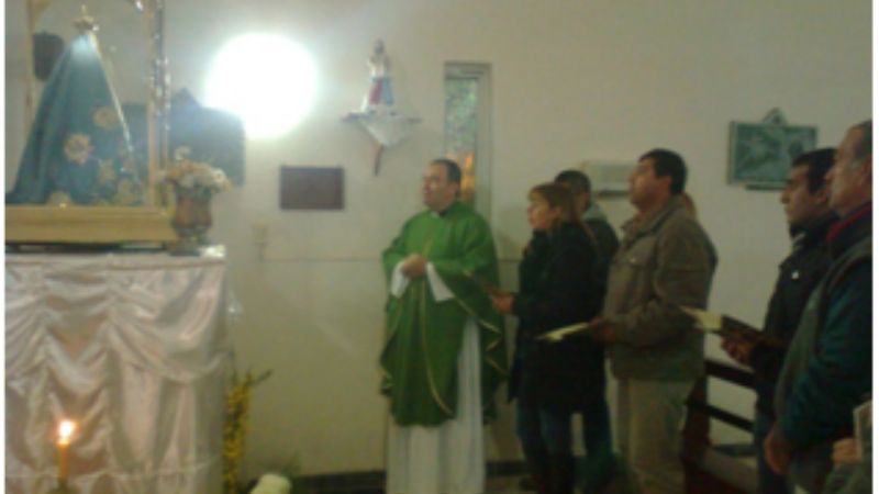 Icaño: Santa Misa por la Policía Provincial 