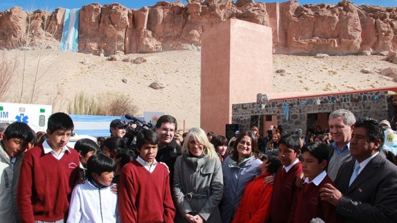 Corpacci y Sileoni inauguraron el ciclo lectivo en Antofagasta 