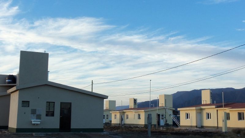 Corpacci  inaugura un barrio de 30 viviendas sociales  