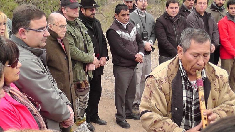 Celebración de la Pachamama en el Pueblo Perdido