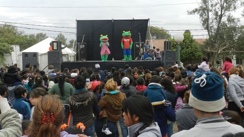 Tarde de diversión en el Bº Eva Perón