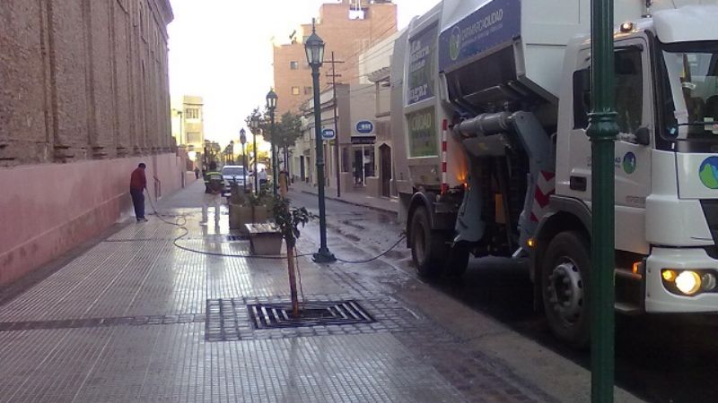 Más limpieza en las calles de la ciudad