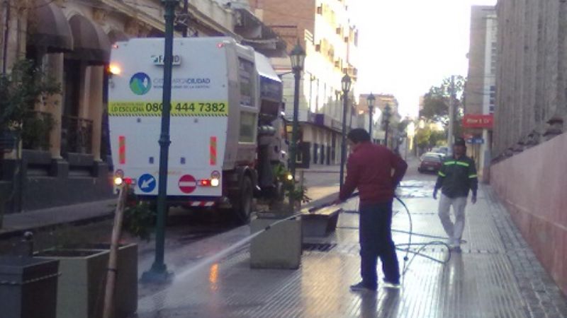Más limpieza en las calles de la ciudad