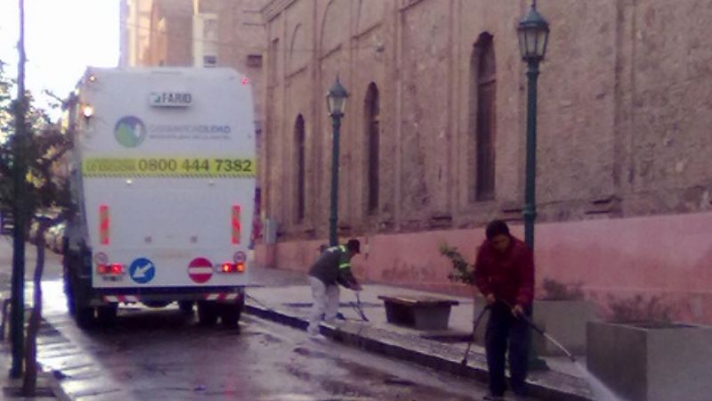 Más limpieza en las calles de la ciudad