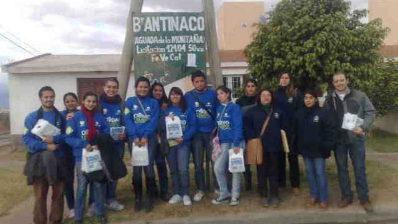 La Brigada Verde ya recorre el Barrio Antinaco