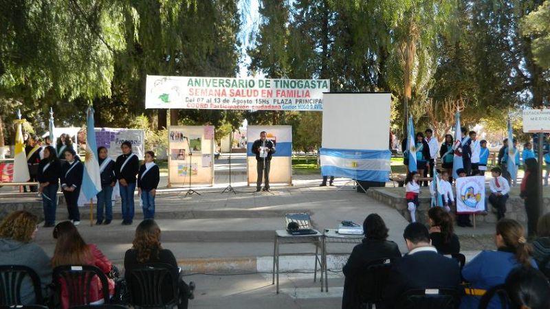 Tinogasta comenzó a vivir su semana aniversario