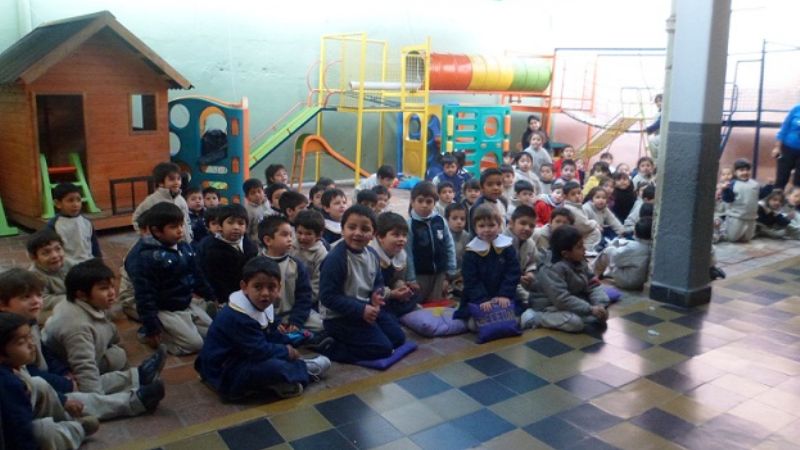 Chicos festejaron por anticipado el Día del Niño