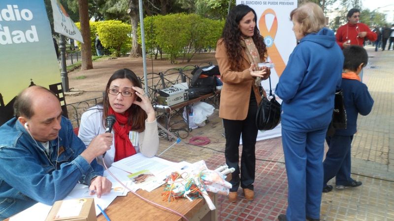 Se concretaron actividades para concientizar sobre el suicidio