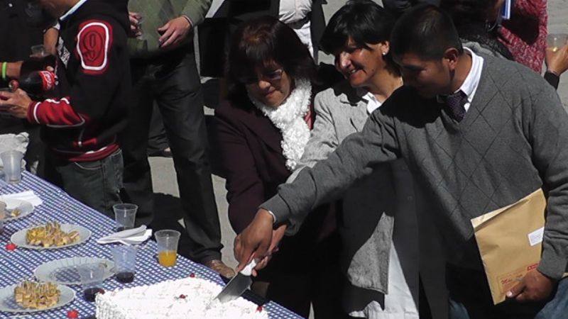 En San José, los maestros también festejaron