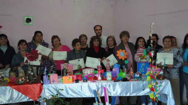 Finalizó segunda parte del Taller de Arte Decorativo