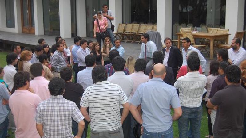 Autoridades provinciales compartieron almuerzo con el gobernador de Salta