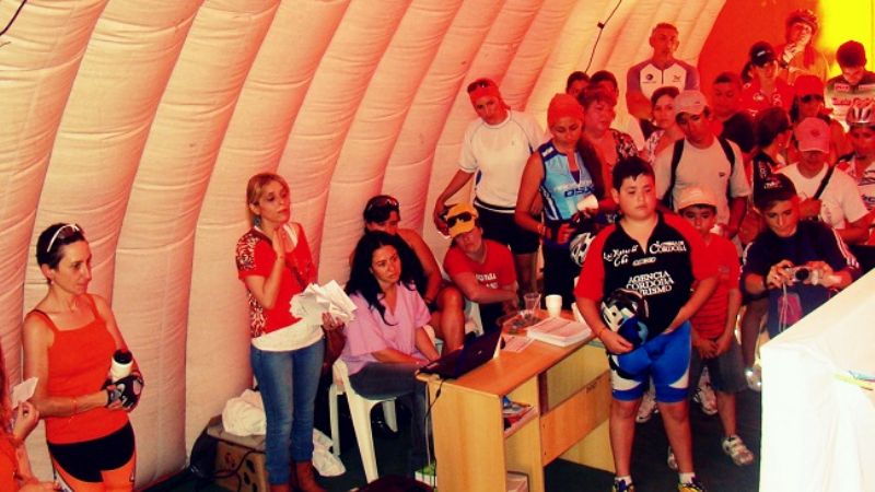 Bicicleteada de lucha contra el linfoma en Valle Viejo