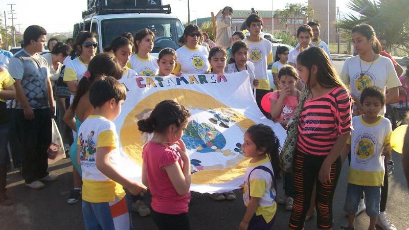 Vecinos del norte cerraron las fiestas patronales de la Santa Cruz