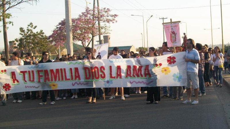 Vecinos del norte cerraron las fiestas patronales de la Santa Cruz