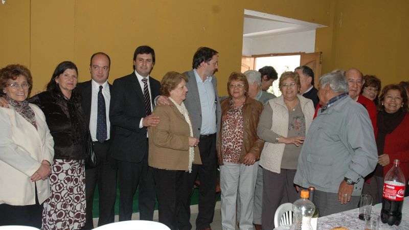 Agasajaron a los jubilados en su día