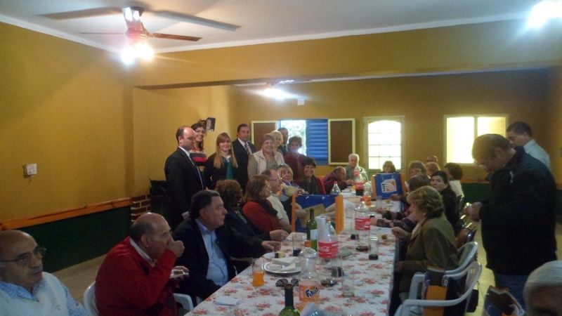 Agasajaron a los jubilados en su día