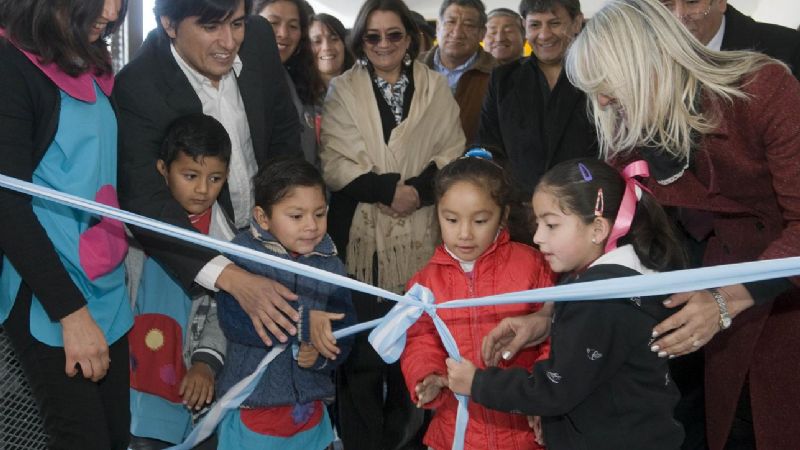 Corpacci puso en funcionamiento el acueducto para San José