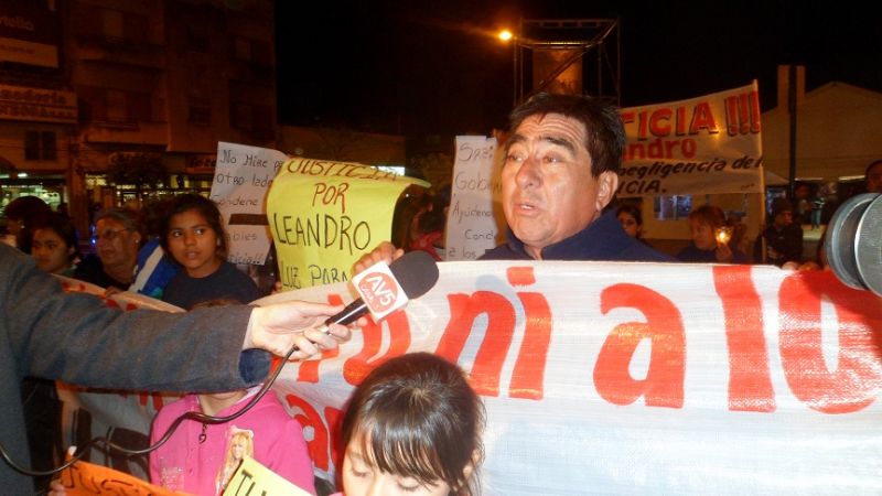 Marcha pacífica de los Centeno  