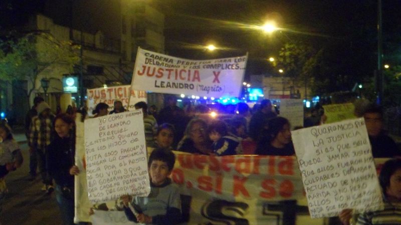 Marcha pacífica de los Centeno  