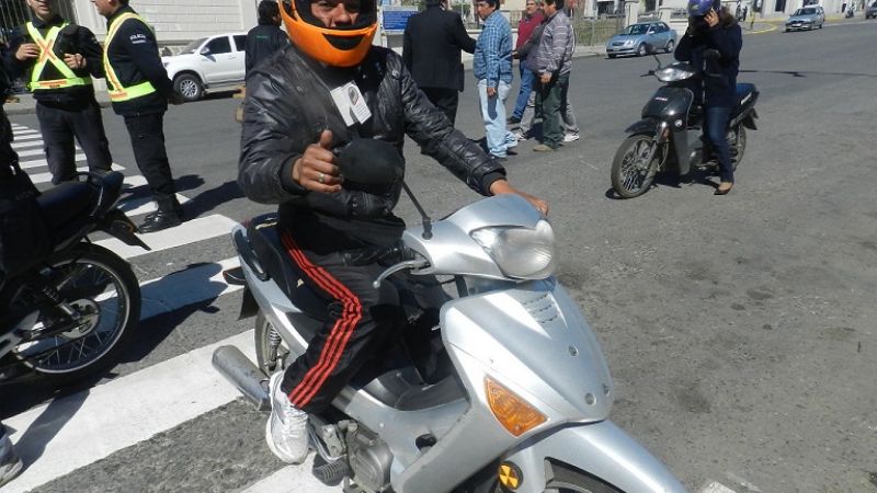 El 60% de los conductores usan ahora su casco protector    