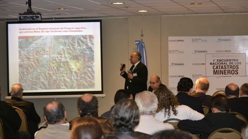 Concluyó Encuentro Nacional de Catastros Mineros