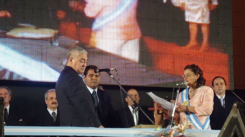 A Mayorga lo corrieron los diputados