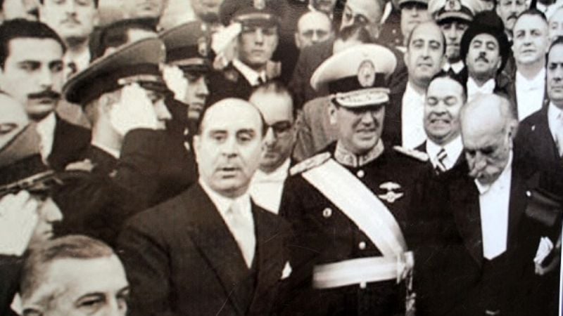  Vicente Saadi con Perón