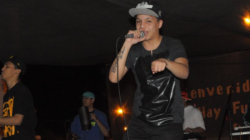 Paula Leguizamón, reina de los estudiantes en Icaño