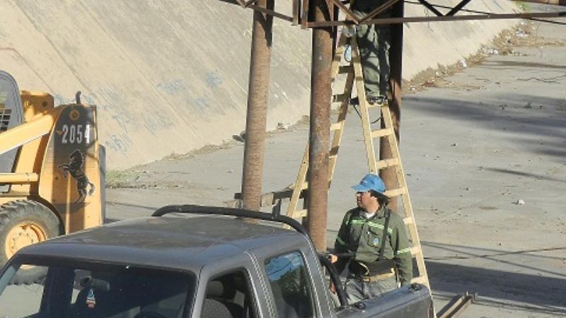 La comuna levantó el puente caído desde hace un año en el Fariñango