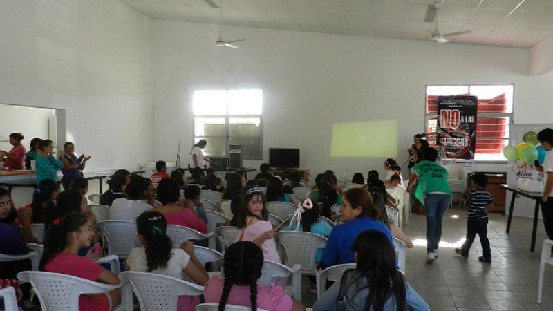 El barrio San Antonio Sur festejó el  Día de la Primavera