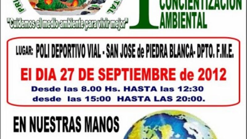 Jornada sobre concientización ambiental