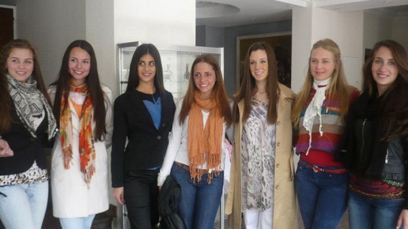 Lucía Zelensky, con una intensa actividad