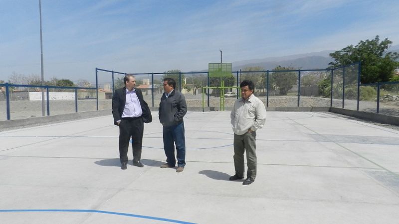 Se completó la pavimentación en Los Terebintos