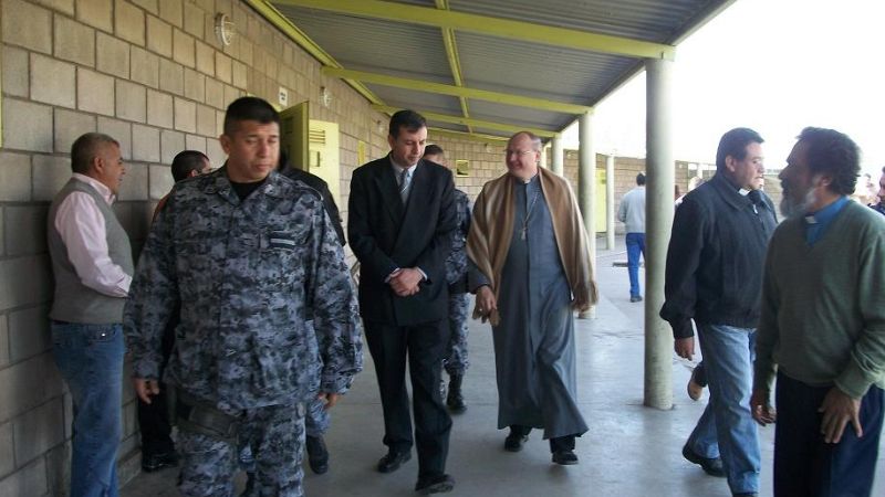 El Obispo visitó la cárcel